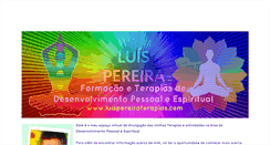 Desktop Screenshot of luispereiraterapias.com